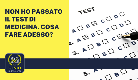 non ho passato test di medicina